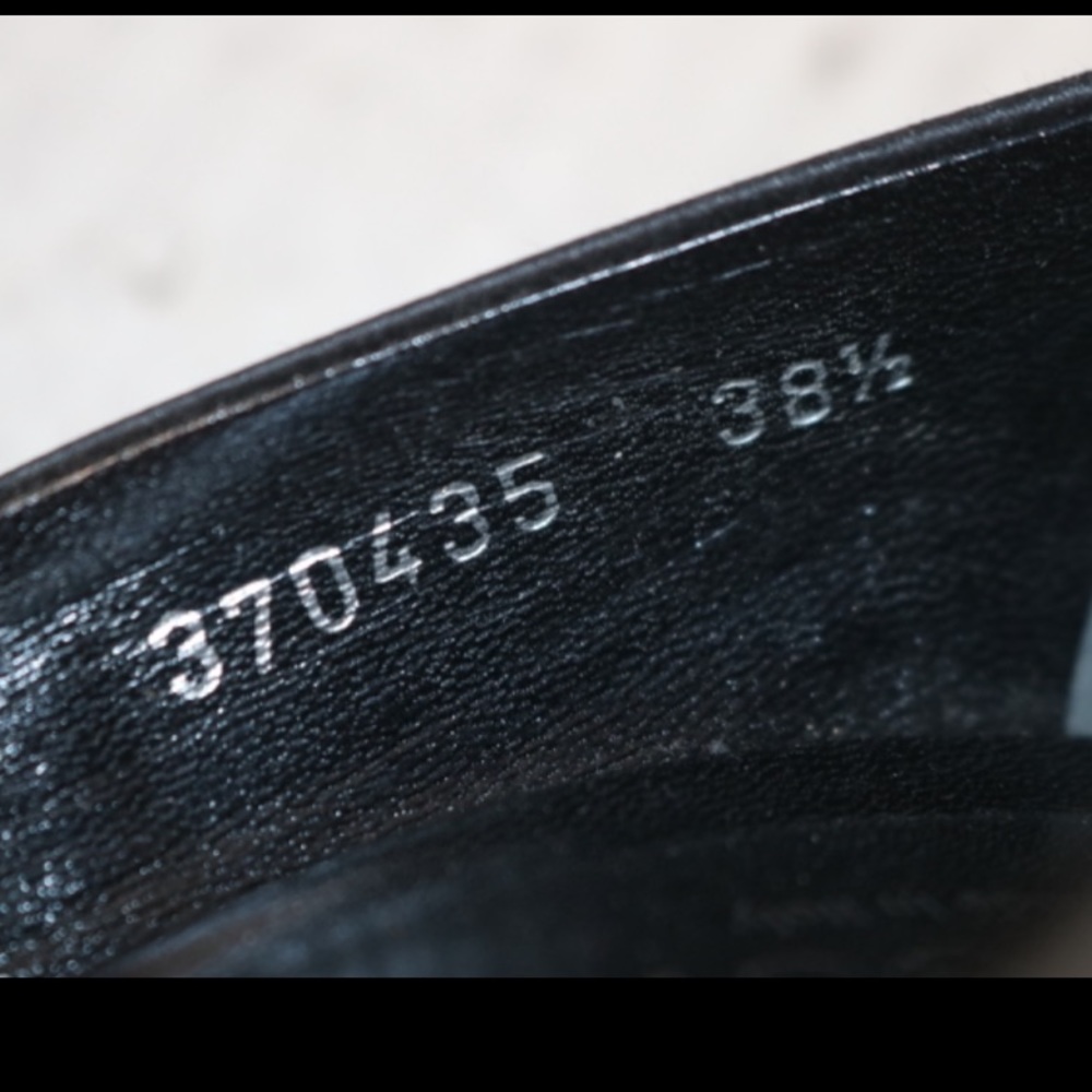Black GUCCI heels with a bow in size 38.5 (8.5US) - Picture 13 of 13